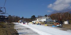早期オープンのスキー場